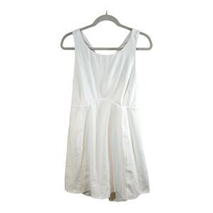 NWT Adore Me Daphnie Lotus Lined Active Dress in White Workout Tennis Women's 2X